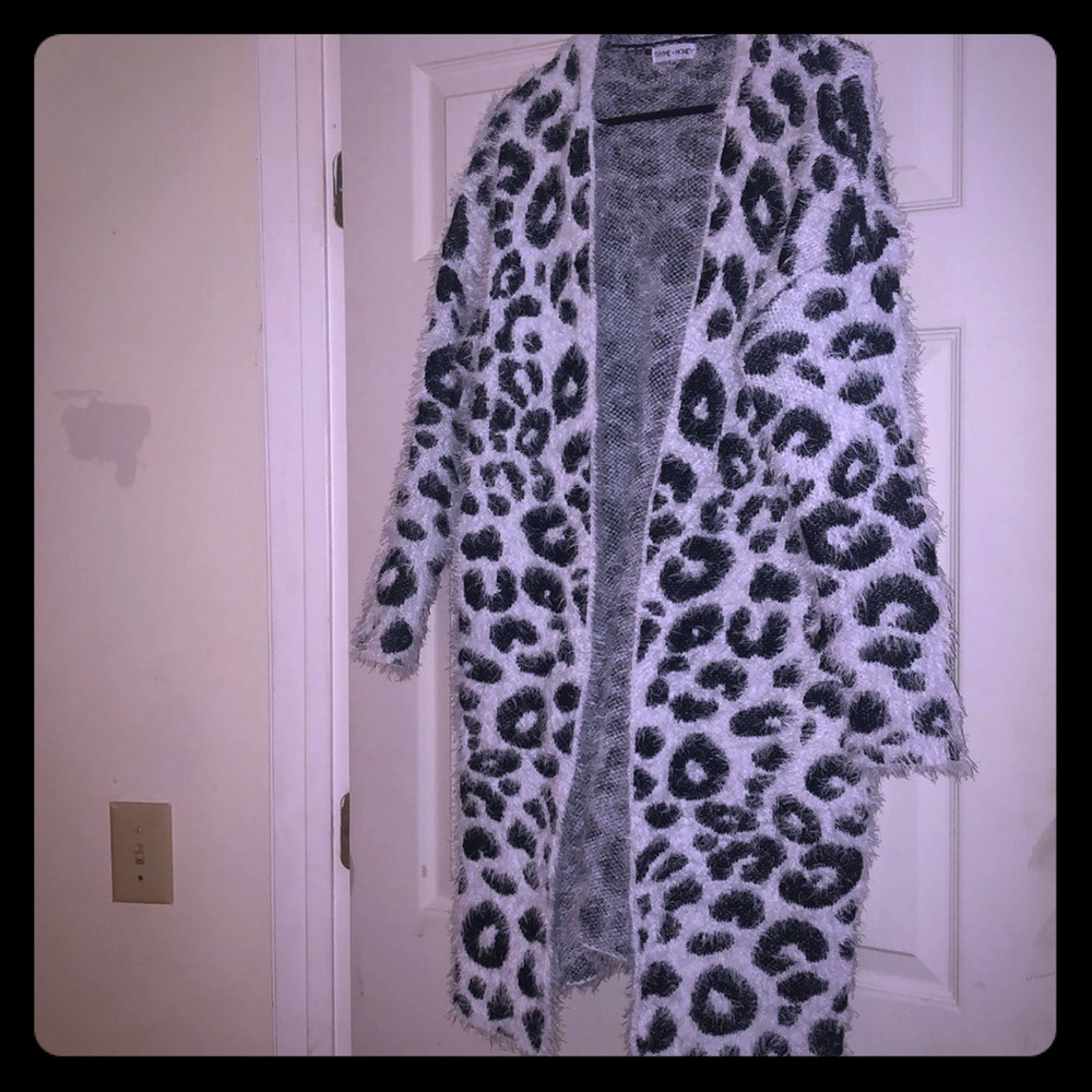 Cheetah Cardigan